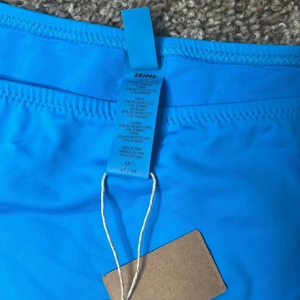 NWT Skims swim dippy tie bottom Sz 2x & 4x turquoise 2 available